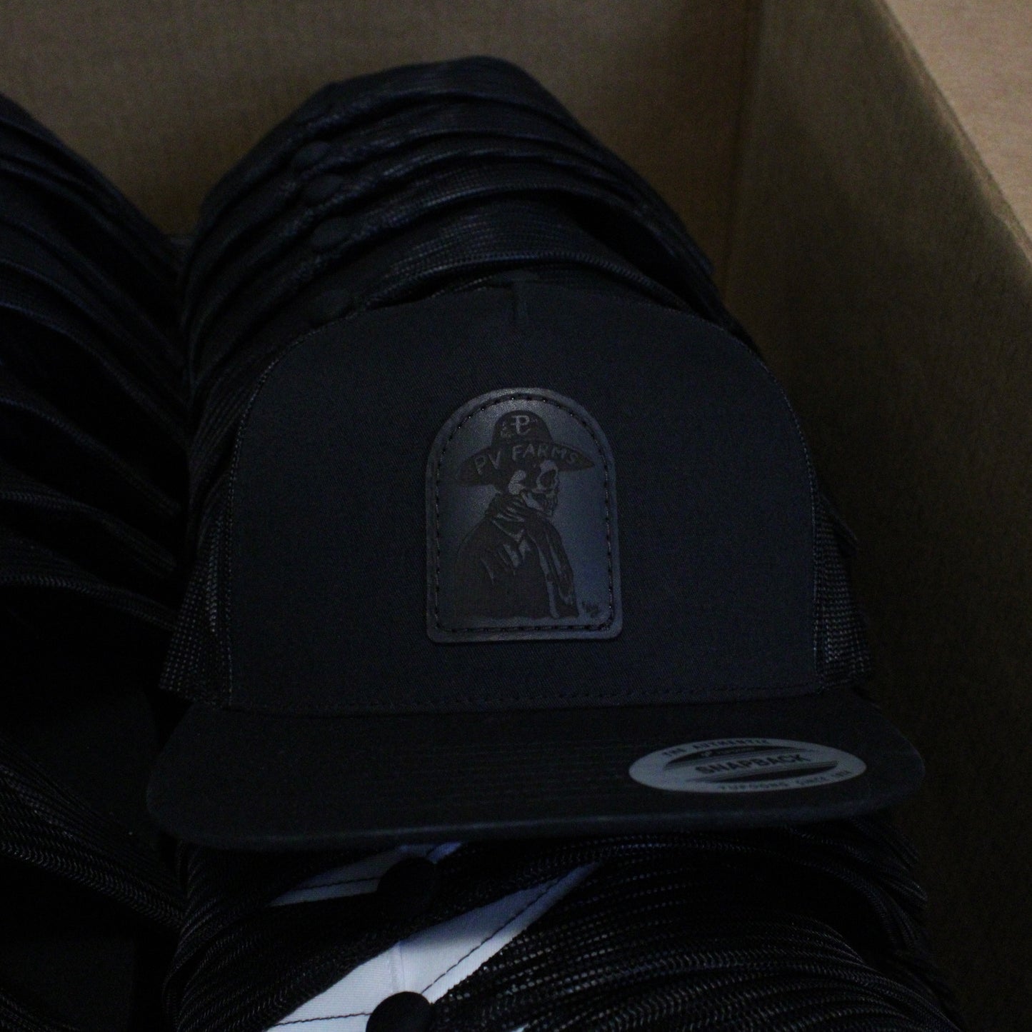 Leather Patch Skeleton PV