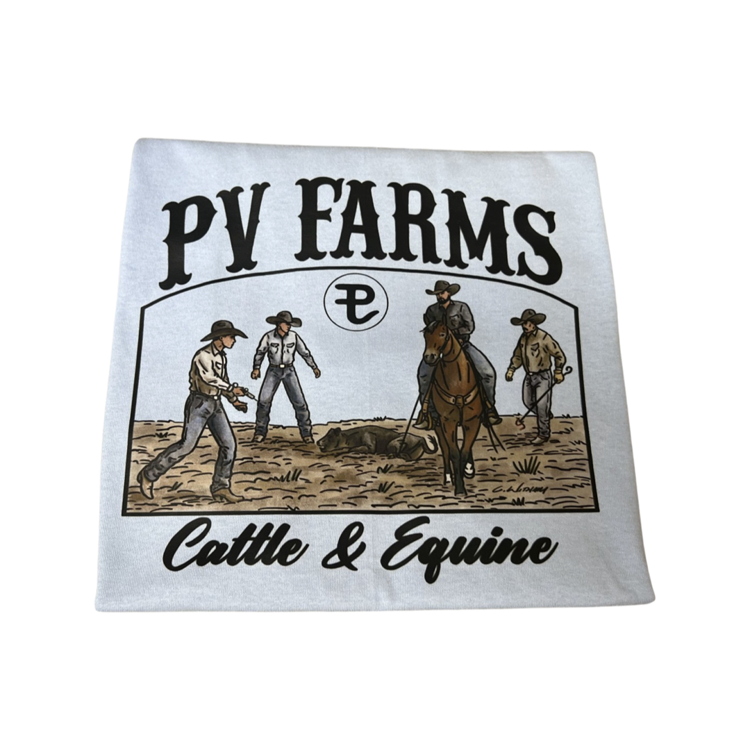 Light Blue Branding tee