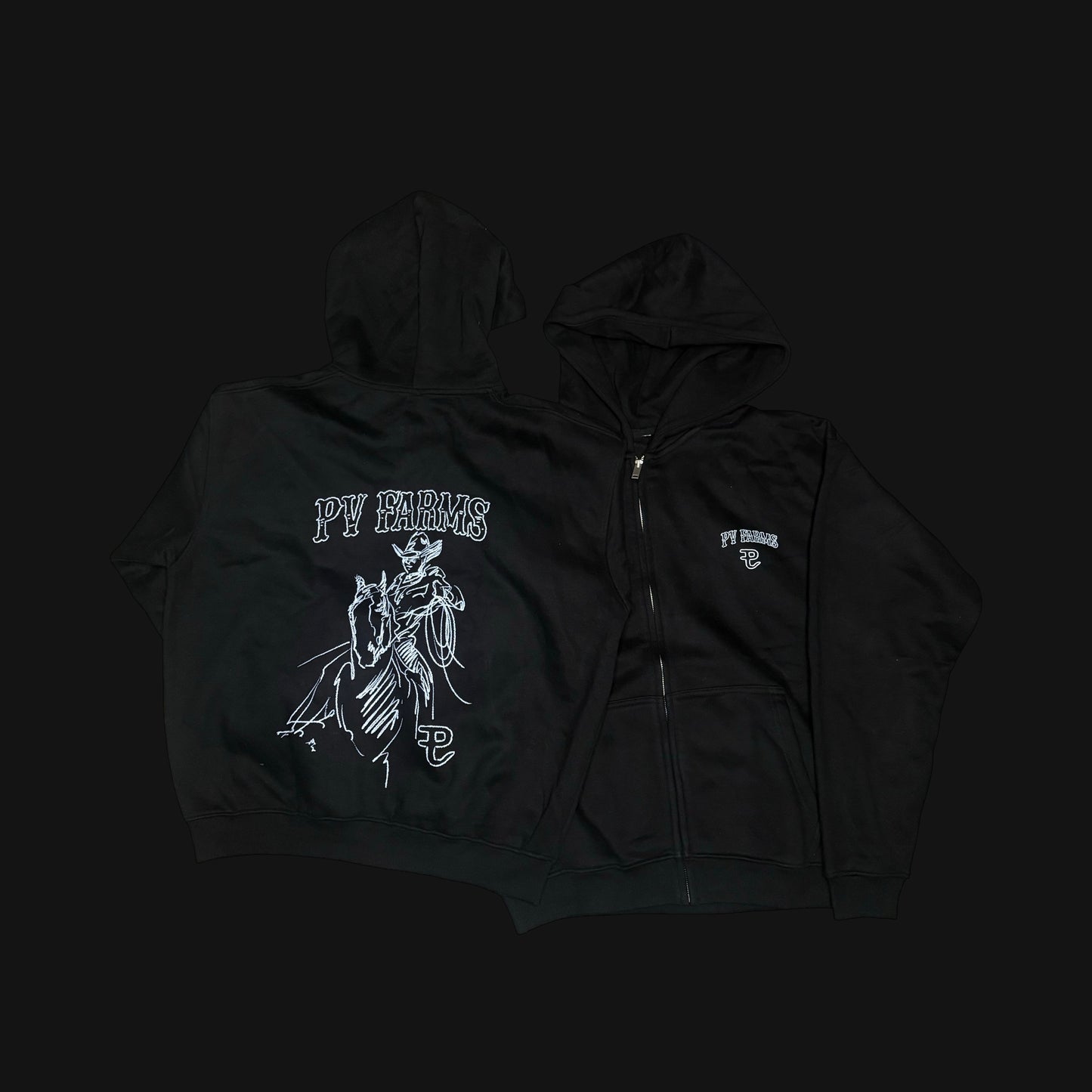 Snow PV Zip up Hoodie